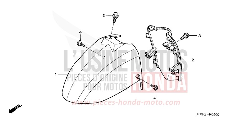 AILE AVANT de SCV 100 Lead CANDY BLAZING RED (R195) de 2005